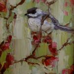 "CHIRP" 9X12" OIL ON CANVAS available through Anne Irwin Fine Art SOLD